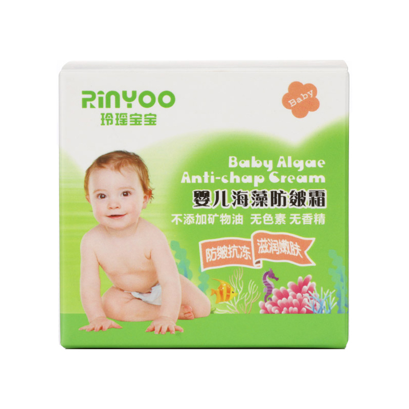 [苏宁自营]玲瑶宝宝婴儿海藻防皴霜40g 改善干燥儿童润肤乳护肤面霜