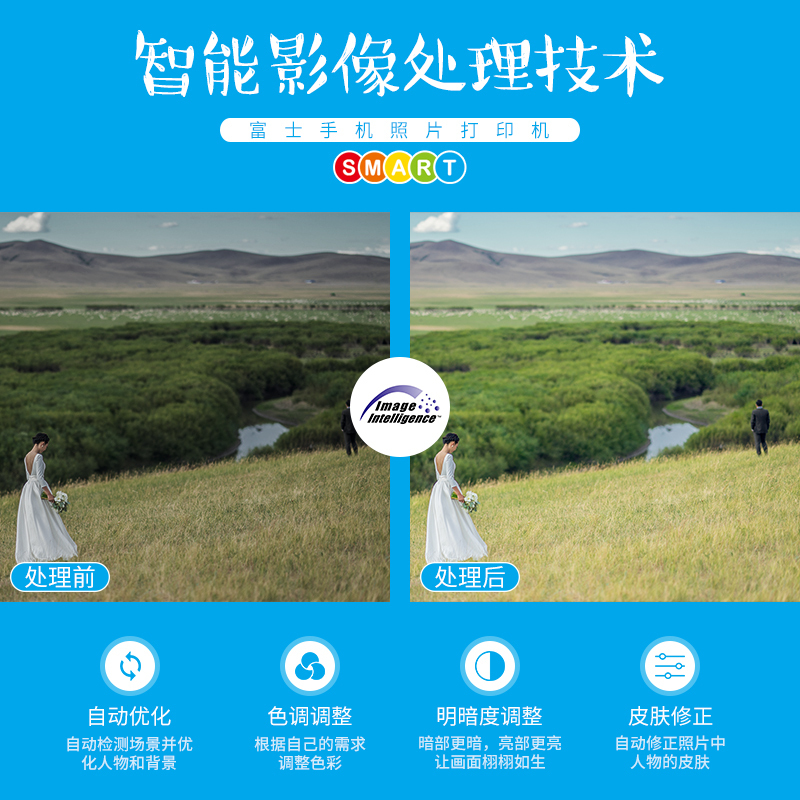 富士/FUJIFILM Princiao Smart小俏印 无线数码照片打印机