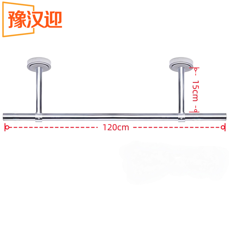 豫汉迎不锈钢晾衣架高清大图