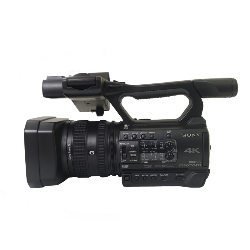 索尼(SONY)HXR-NX200专业摄像机1英寸CMOS 4K手持式摄录一体机 婚庆/会议/活动直播 摄影机含专业套装高清大图