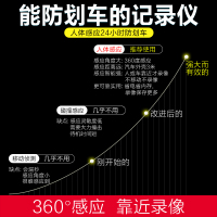 凌度(BLACKVIEW)汽货车载行车记录仪高清夜视360度全景前后双录24小时监控渡 黑色 套餐八;单镜头
