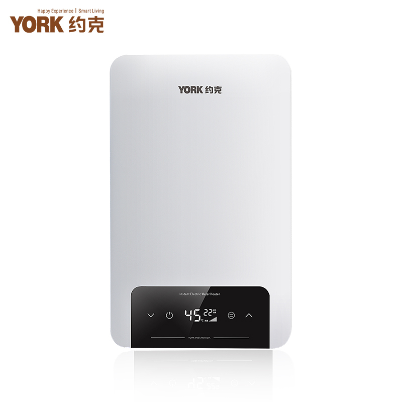 约克(YORK)即热式电热水器YK-G1-S88恒温变频速热家用小型大水量免储水热水器8.8KW