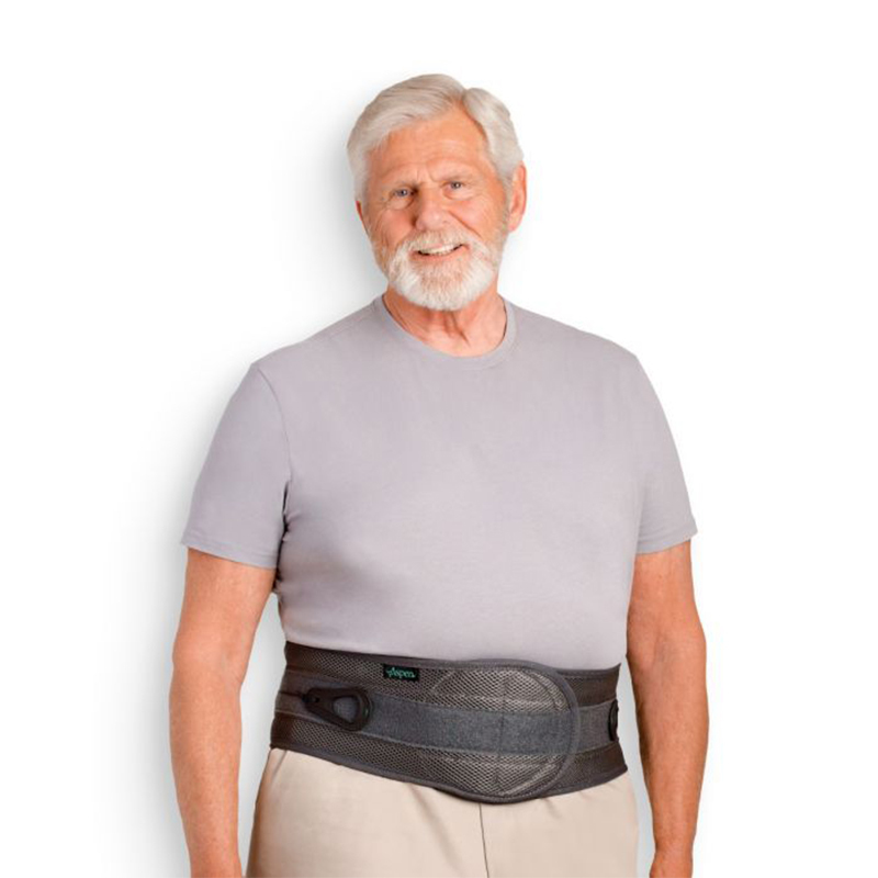 爱斯本进口ots642护腰带腰椎间盘突出牵引器腰肌劳损夏天透气医用护腰