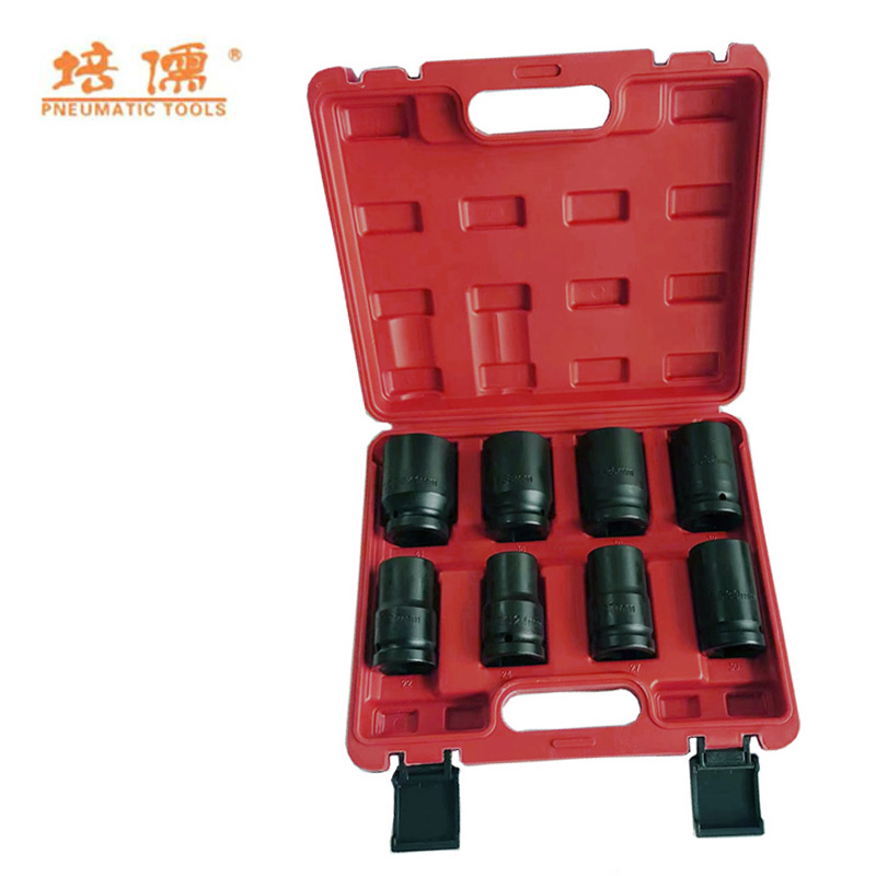 培儒 1“六角套筒8件套组合套装 PR-1-8 (单位:套)高清大图