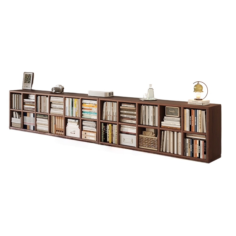 珂攸洋实木书柜个高清大图