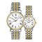 天梭(TISSOT)手表心意系列钢带瑞士品牌商务男女手表石英情侣表T52.1.481.31/T52.1.281.31一对