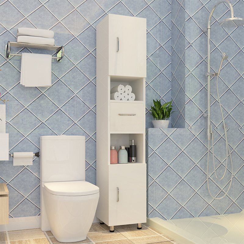 寻木匠角柜墙角柜缝隙柜窄柜夹缝收纳柜浴室边柜卫生间马桶边柜厕柜