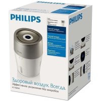 飞利浦 (Philips) HU4803 加湿器 旋钮式家用迷你空气加湿办公室无雾婴儿孕妇无雾冷蒸发小型不出雾水容量2L
