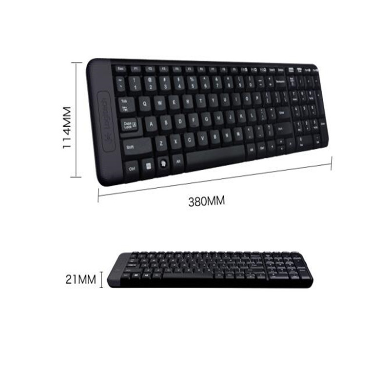 罗技(Logitech)K230 窄边无线键盘