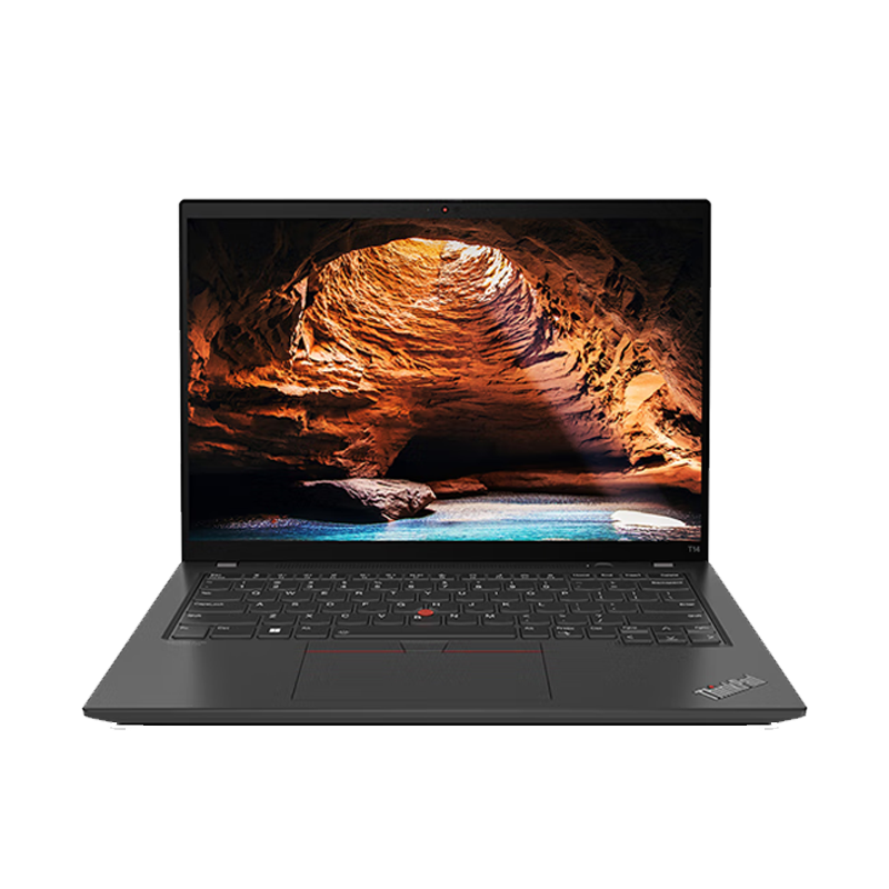 ThinkPad T14 0TCD 14英寸 工程师系列轻薄便携商务办公 I7-1370P 32G内存 512G固态 2.2K屏 MX550独显