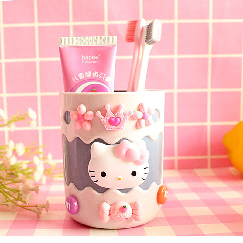 卡通可爱儿童水杯牙刷杯子家用漱口杯情侣洗漱杯学生宿舍牙缸杯子三维