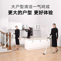 追觅(dreame)吸尘器 领航T100 无线手持式吸尘器 进口锂电池长续航 家用除螨 整机过滤 双螺旋直驱地毯吸头