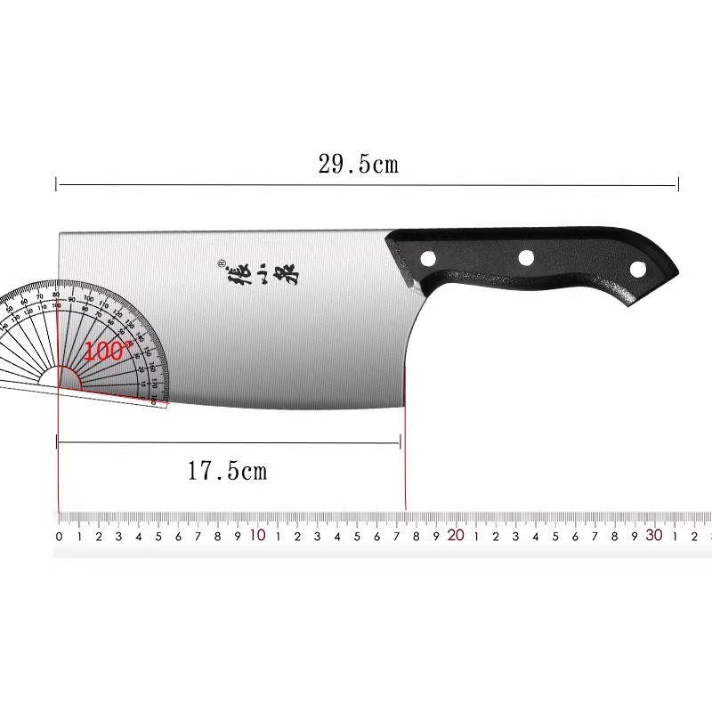 张小泉菜刀家用刀具套装厨房厨师专用切菜刀切片刀官方正品8138高清大图