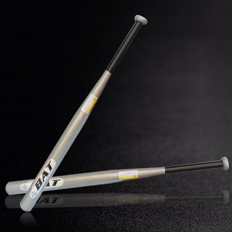 棒球棍加厚合金钢棒球棒车载闪电客哑黑棒球棒武器家庭防卫棒球杆