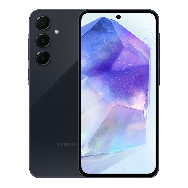 三星 SAMSUNG Galaxy A55 12GB+256GB 深宇蓝 120Hz超顺滑全视屏 IP67级防尘防水 5000mAh长续航 5G手机高清大图