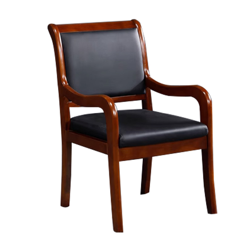 DXBG办公椅简约现代会议椅橡木将椅高清大图