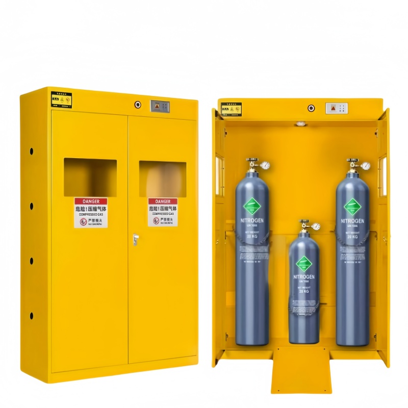 攸形气瓶柜三瓶二代120*45*190cm台高清大图