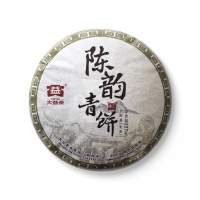 大益普洱茶 陈韵青饼1501批次生茶357g