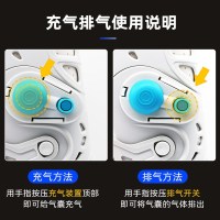 康复之家医用踝关节固定支具脚踝骨折术后康复护踝护具支架带气囊 S双气囊短款