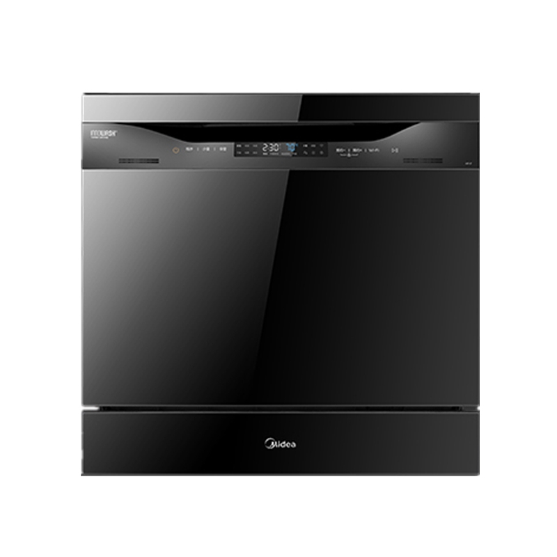 美的(Midea)8套洗碗机H3-D洗碗机家用全自动大容量嵌入式两用热风全烘干 wifi智控功能
