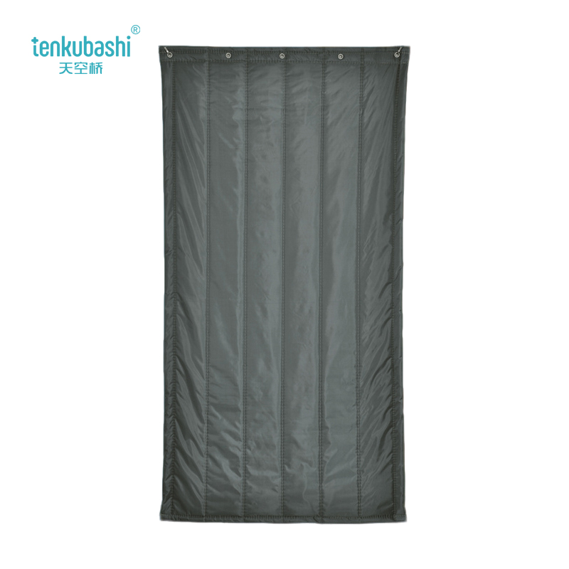 天空桥 棉门帘 MML-221深灰色无窗口二层棉 平方米高清大图