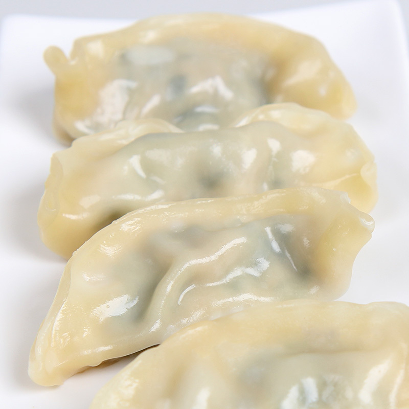 广州酒家利口福菜肉煎饺方便速食早餐美味饺子广式早茶点心240g