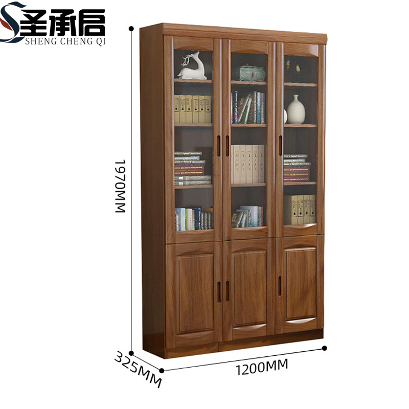 圣承启 书柜 六门 台高清大图