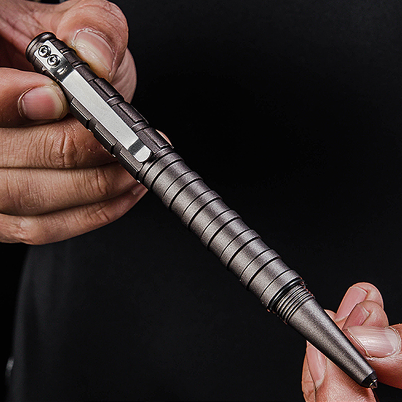 装甲师战术笔 迪拓装甲师铝合金多功能战术笔自卫金属笔杆签字笔钨钢