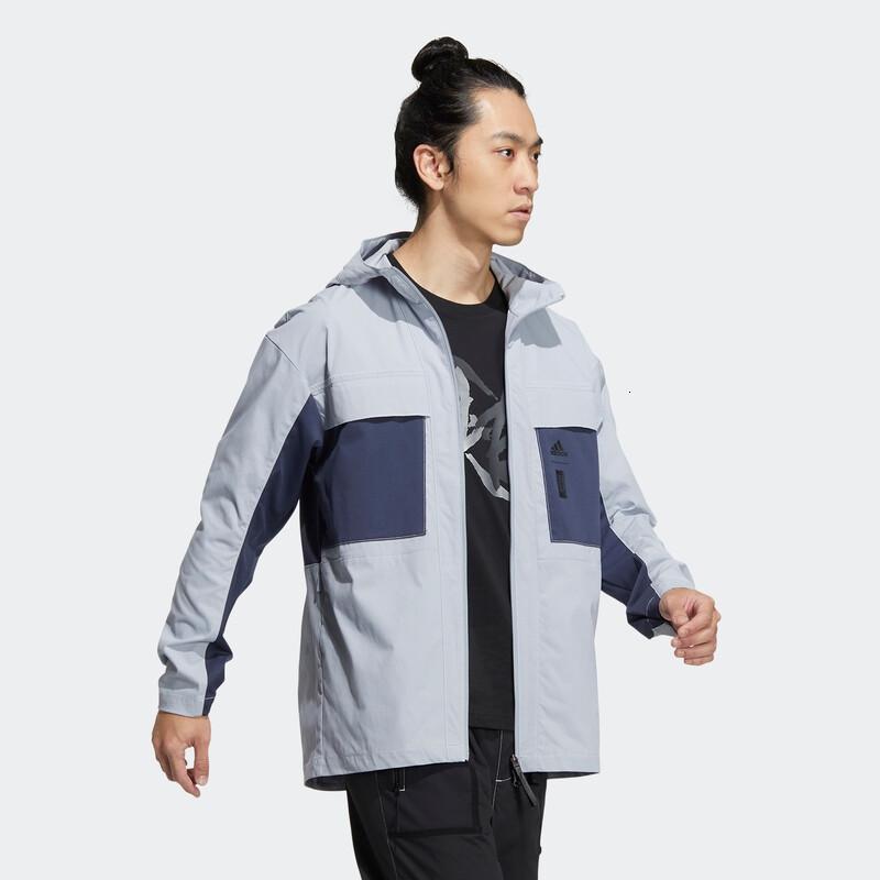 阿迪达斯adidas武极系列男装运动连帽夹克外套he5134