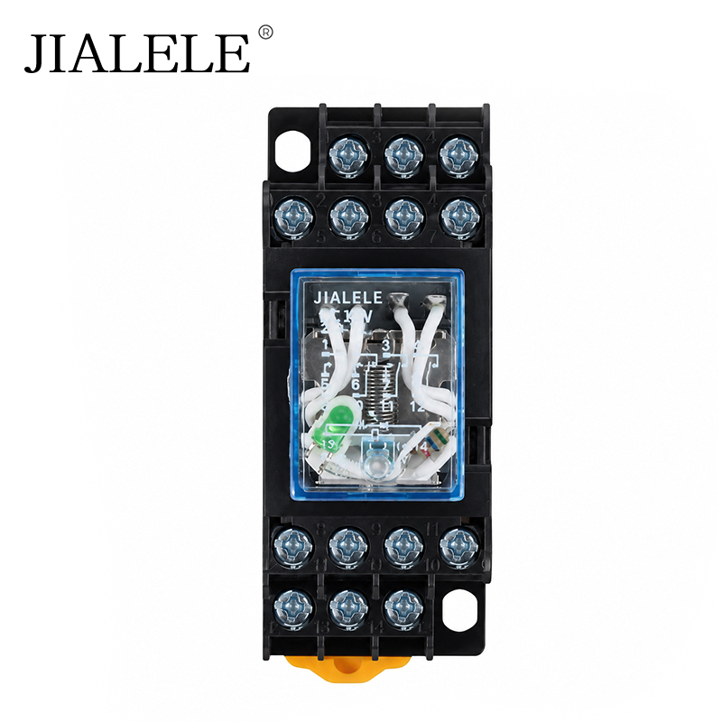 JIALELE 小型继电器 直流 DC12V 个高清大图