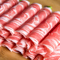 大庄园 原切羊肉卷500g*3袋火锅食材羊肉片