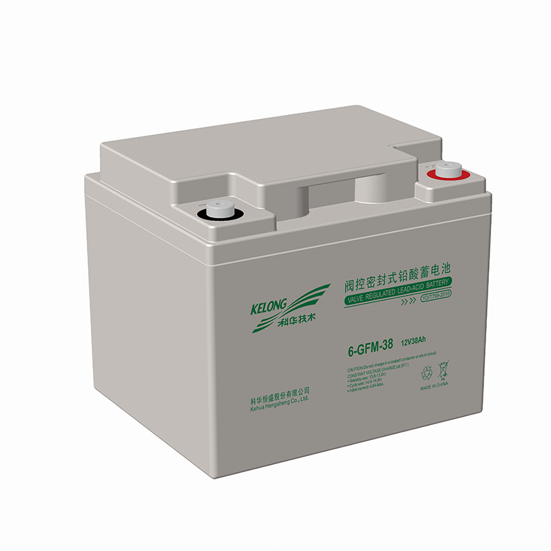 科华技术 KELONG UPS蓄电池12V38AH 6-GFM-38/块高清大图