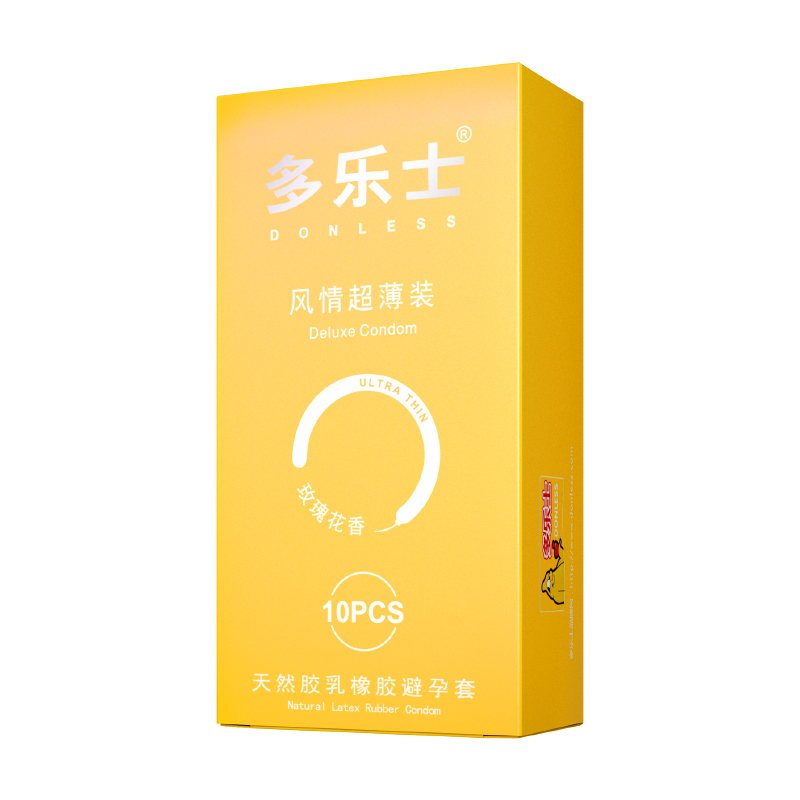 共60只 donless多乐士避孕套水多男用风情超薄浮点香氛大油量安全套保险套套子成人情趣计生用品
