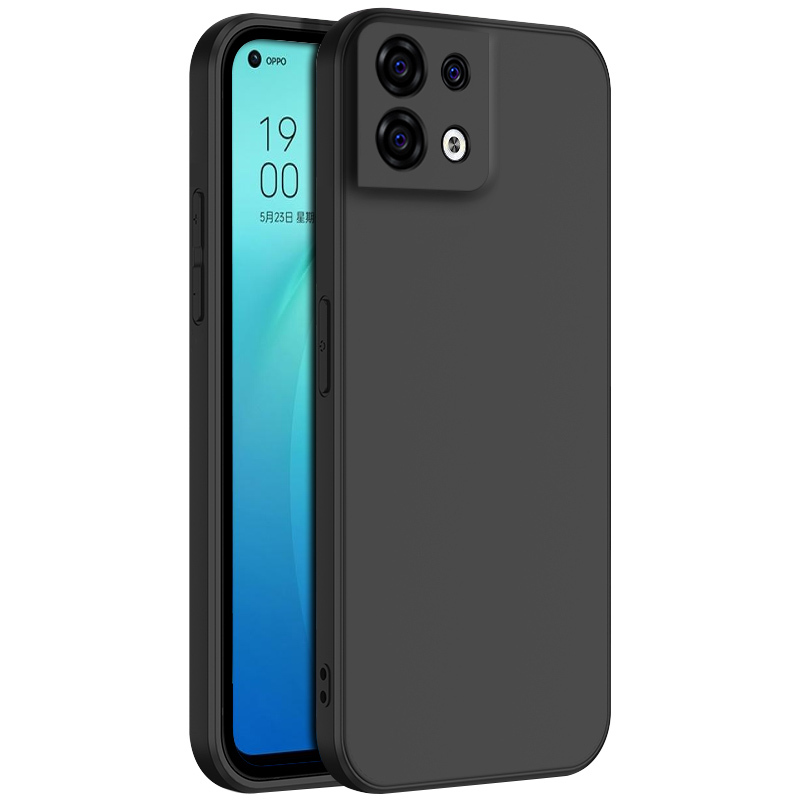opporeno8手机壳磨砂opporeno85g外壳男女款简约pgbm10潮reno8个性