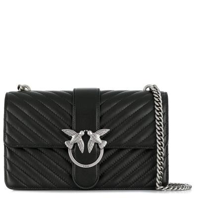 1299元   品高(PINKO)Love系列 牛皮 燕子包链条包女士单肩包