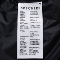 斯凯奇(SKECHERS)男装女装新款情侣款羽绒服户外防寒保暖立领外套P424U041-0018 ZP