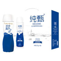 包邮 纯甄轻酪乳风味酸牛奶230g*10瓶 新老包装随机发！