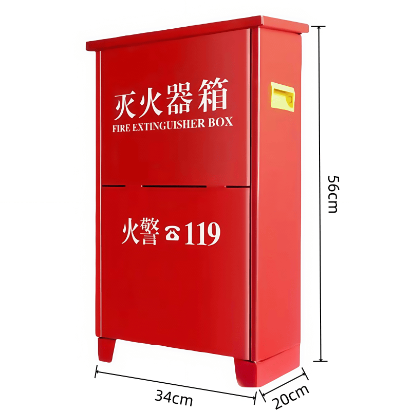 鑫木樽灭火器箱4kg个高清大图