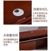 尔迈 演讲台培训台发言台接待洽谈桌讲课台会议台 2100*600*760mm