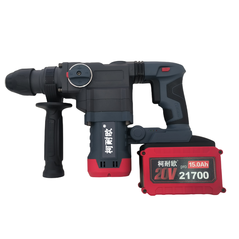 柯耐欧无刷多功能充电式锂电电锤电镐冲击钻套高清大图