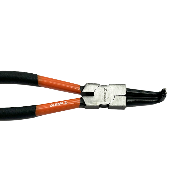 维度WEDO(工业级)德式穴用曲口卡簧钳(铬钒钢工业级) 9寸 WD378-09 /把高清大图