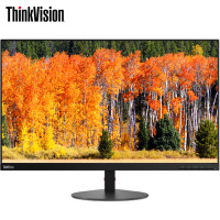 联想 ThinkVision S22e-10 21.5英寸窄边框低蓝光不闪屏VA屏 商用办公电脑显示器(DVI/VGA接口)