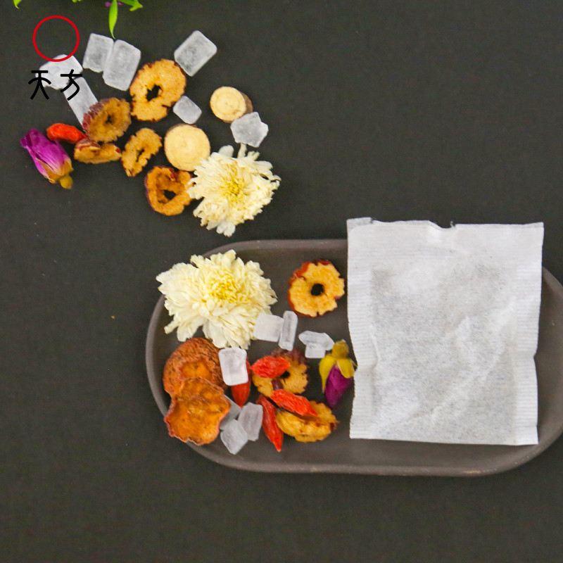 [中华特色]池州馆 天方传统红颜八宝茶300g/袋 花草茶 含菊花八种原料 小袋装安徽天方茶叶 华东高清大图