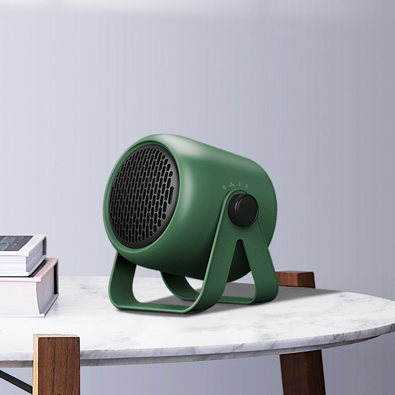 器暖风机电暖器家用电暖气办公宿舍桌面台式迷你暖风机小型热风机白色