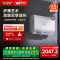 AO史密斯佳尼特 60升电热水器 纤薄双胆扁桶 金圭内胆 双棒双3kW速热 雪域白CTE-60HT1小尺寸71cm