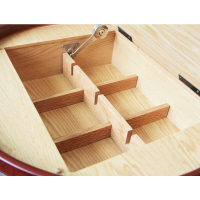 美晶(raching) 美晶(Raching) CT48A装饰橡木桶 高档实木恒温酒柜 电子红酒柜 18瓶