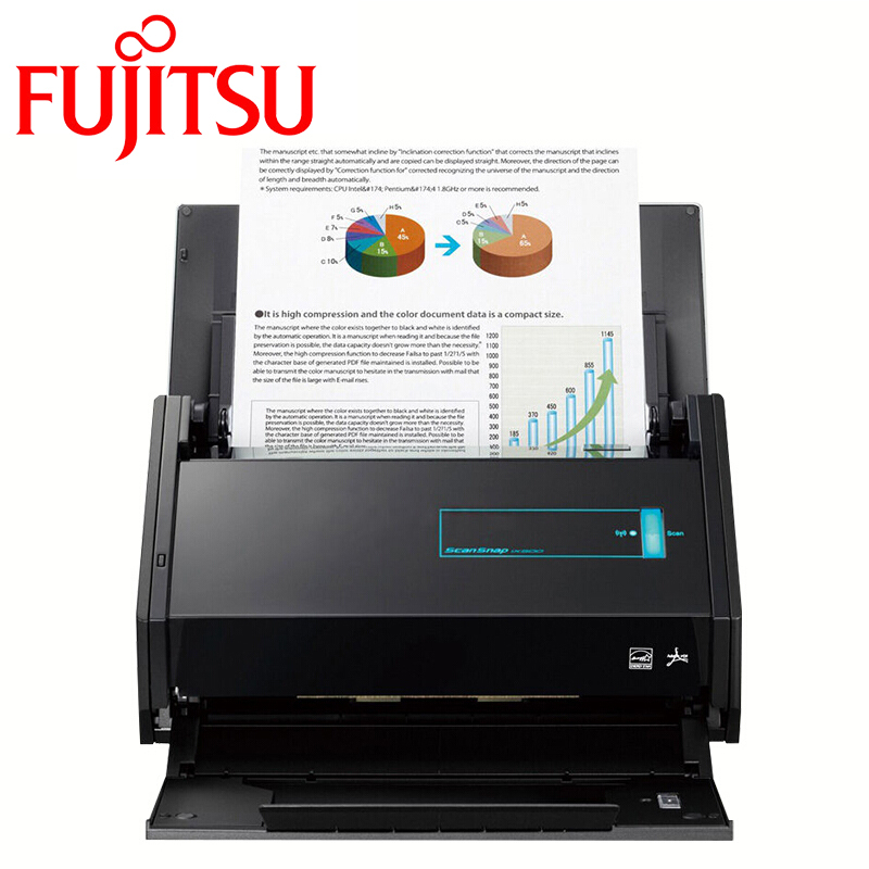 富士通(Fujitsu)馈纸式扫描仪 iX500