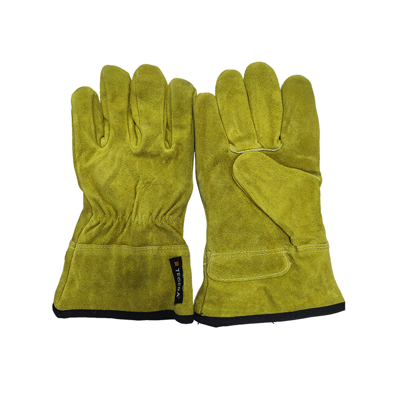 新动力火车 有里棉手套 黄色 副高清大图