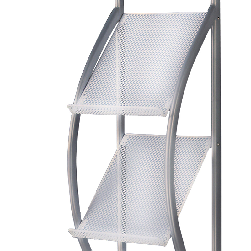 得力(deli) 杂志架精致型 9309 灰色 单只装高清大图