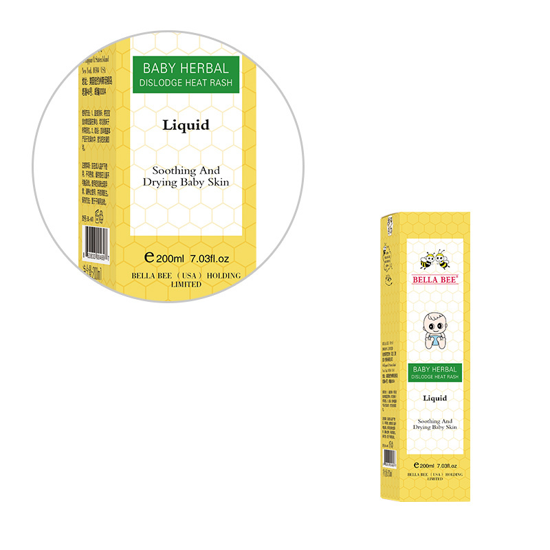 贝拉小蜜蜂(BELLABEE)宝宝草本祛痱金水200ml